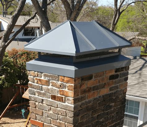 how to make a sheet metal chimney cap|chimney caps to close off.